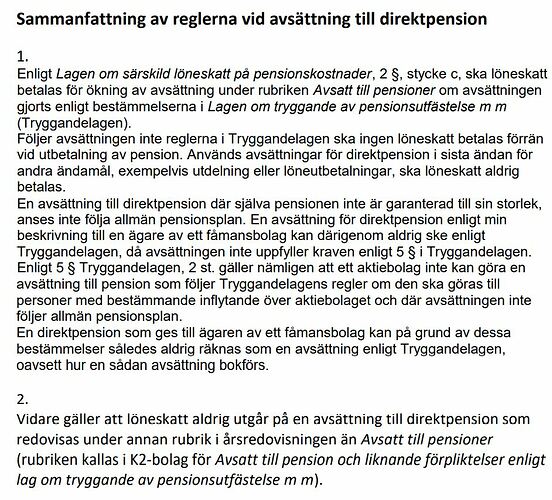 Direktpension 1