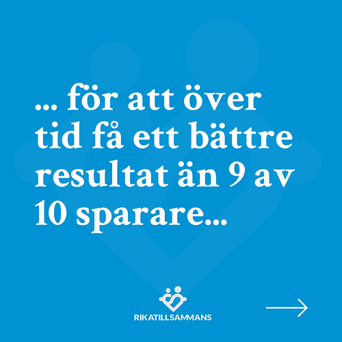 Så agerade RikaTillsammans-spararna i augusti 8