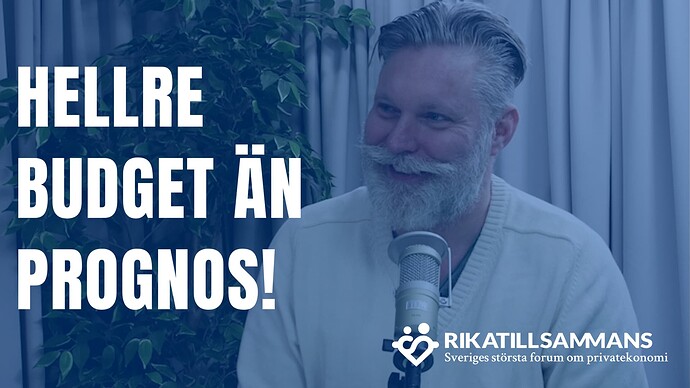 Hellre budget än prognos med Charlie Söderberg