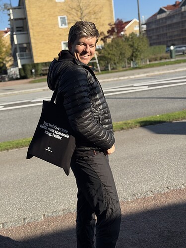 RikaTillsammans merch tygpåse