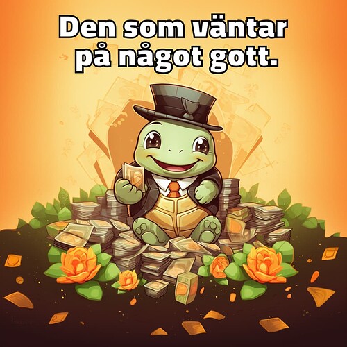 Den som väntar på något gott...