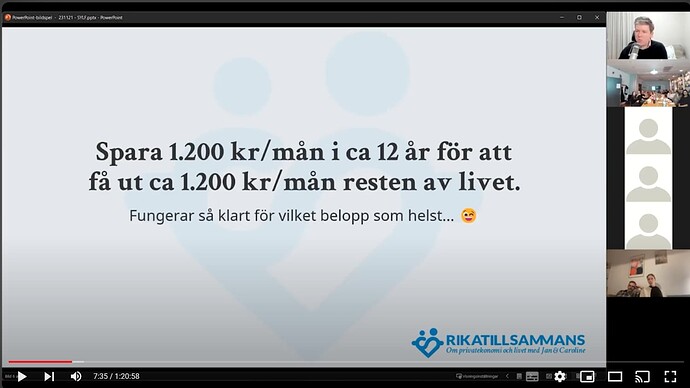 Föreläsning digitalt för distribuerad organisation