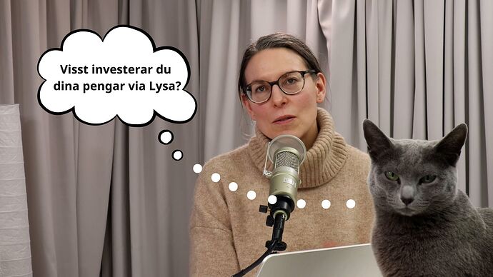 Visst investerar du dina pengar via Lysa
