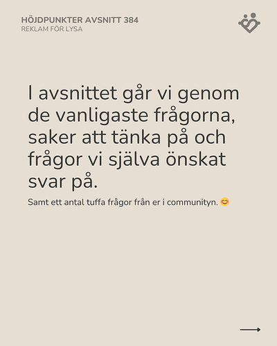 Avsnitt 384 - Lär känna LYSA 9