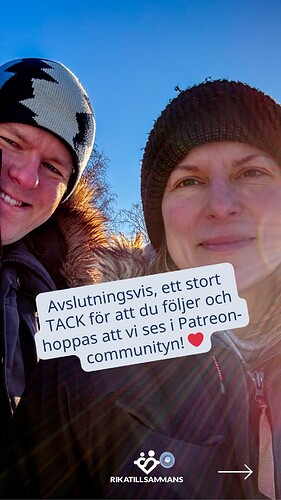 Tack för att du följer