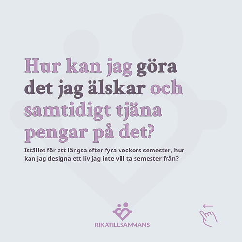 Samla frågor, inte svar. 7