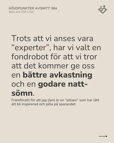 Avsnitt 384 - Lär känna LYSA 7