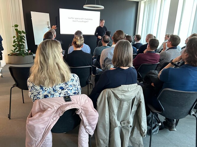 Föreläsning i Linköping på IT-konsultbolag