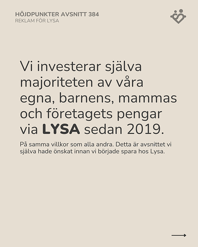 Avsnitt 384 - Lär känna LYSA 3