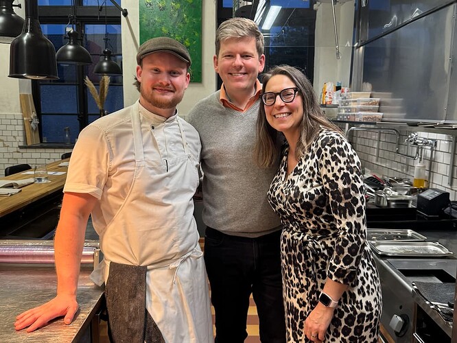 Jan och Caroline Bolmeson med Victor Schack