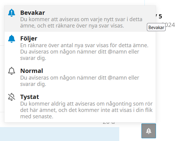 Bevaka tråd