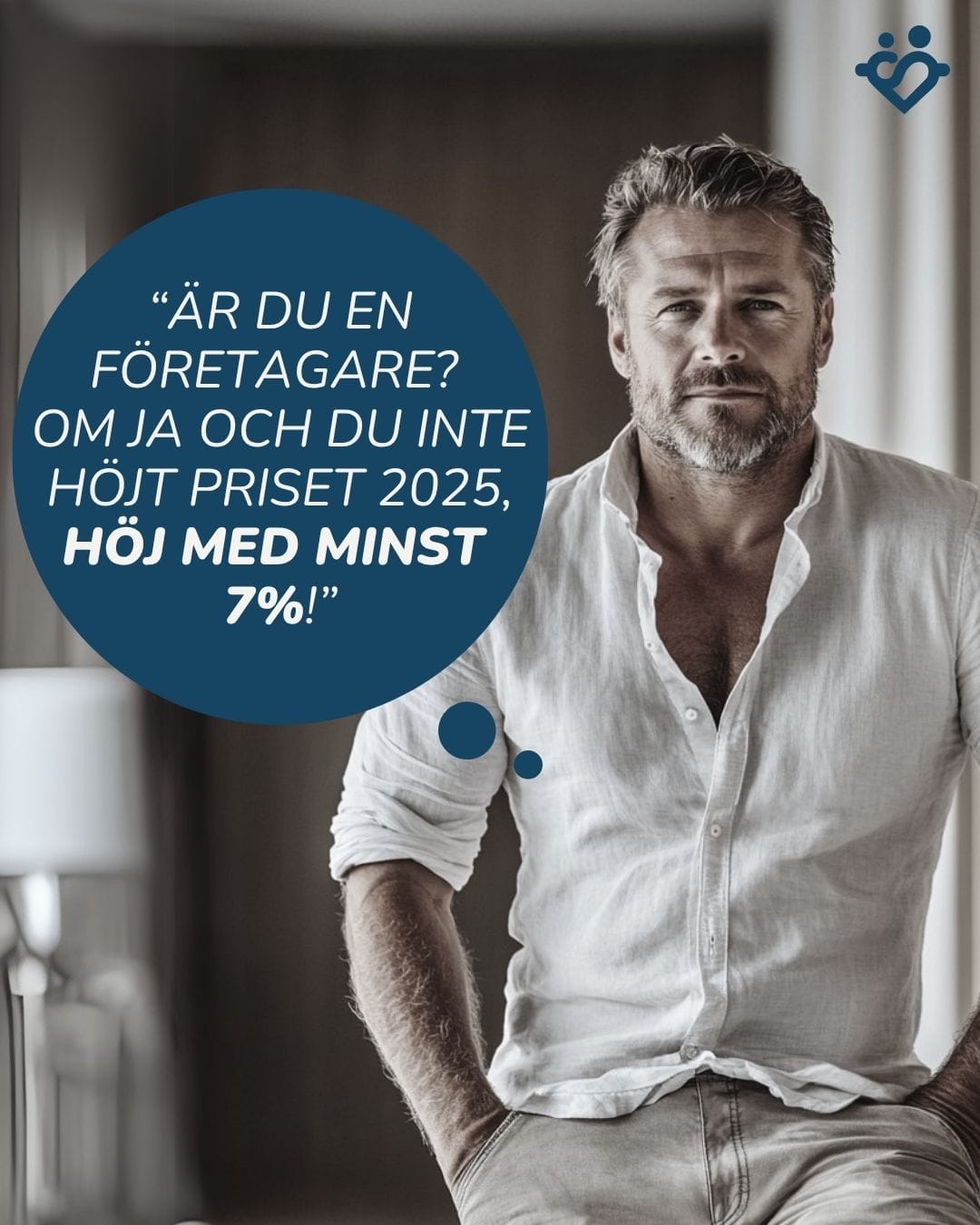 Företagare? Då är det dags att höja priset – minst 7 % redan i år!