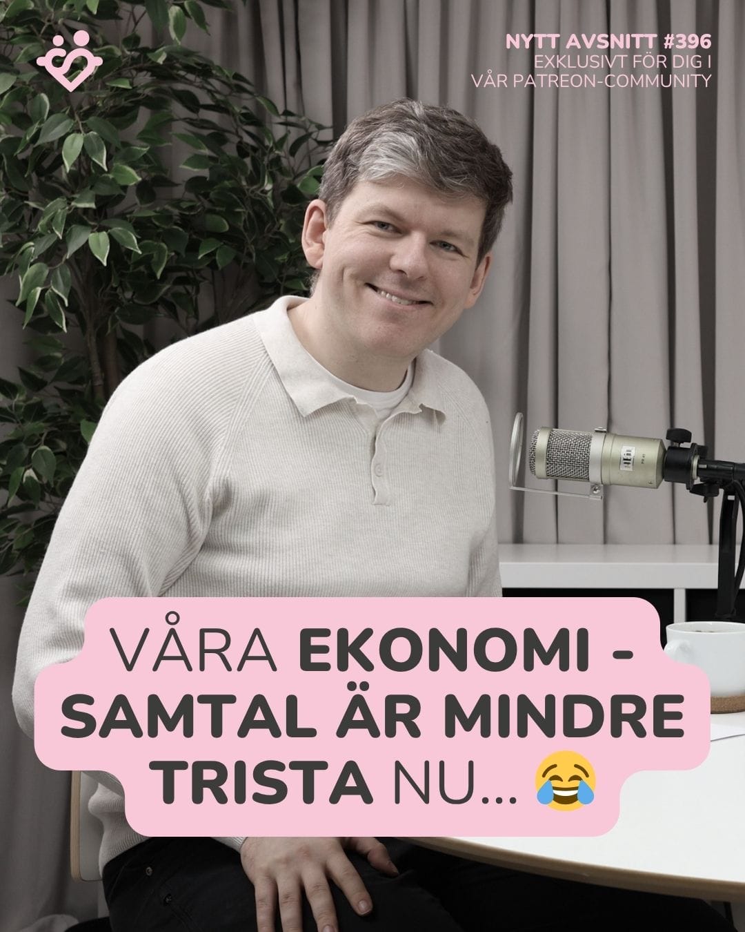 Våra ekonomisamtal är mindre trista nu… 😂