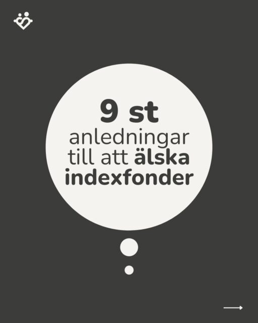 9 st anledningar till att älska indexfonder