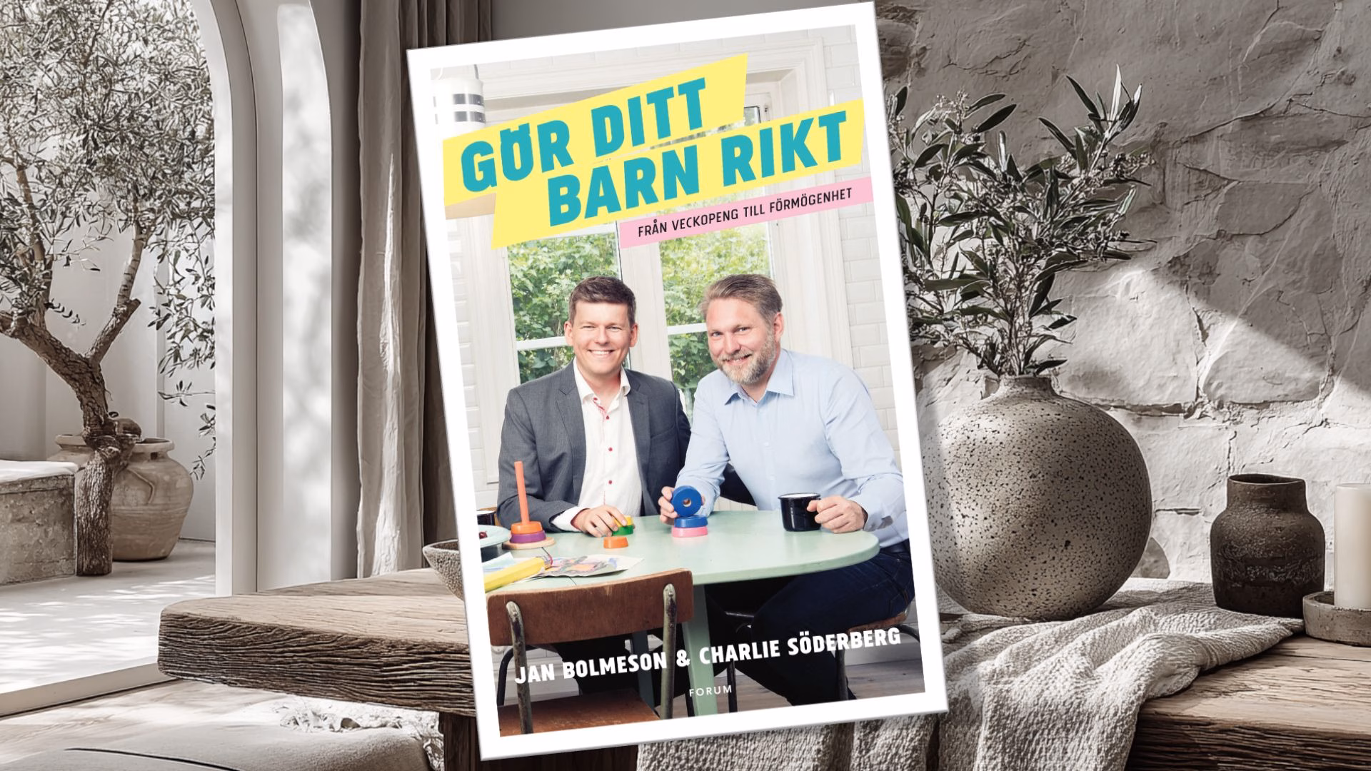 Jan Bolmeson och Charlie Söderberg, "Gör ditt barn rikt", 2018