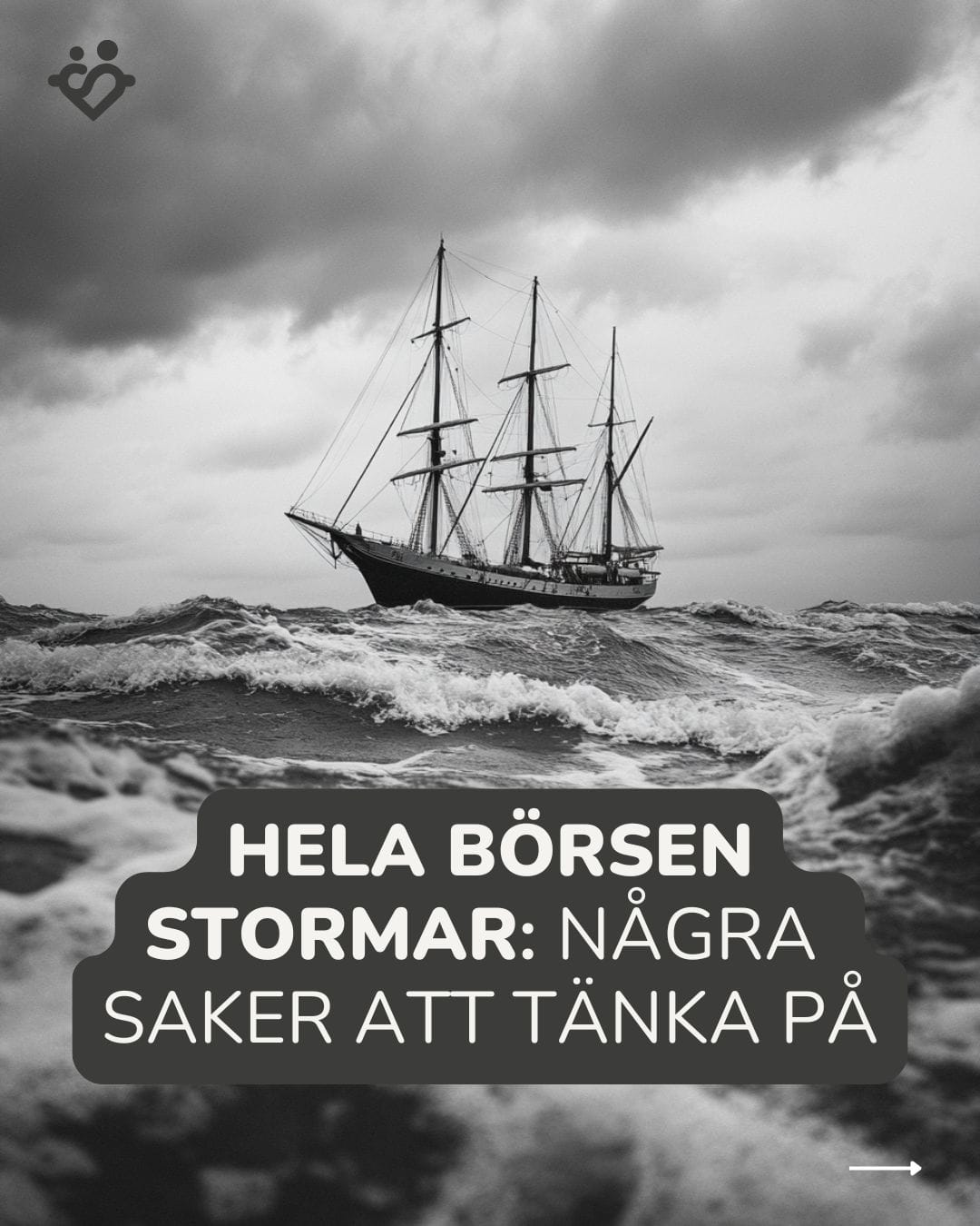 Hela börsen stormar: några saker att tänka på