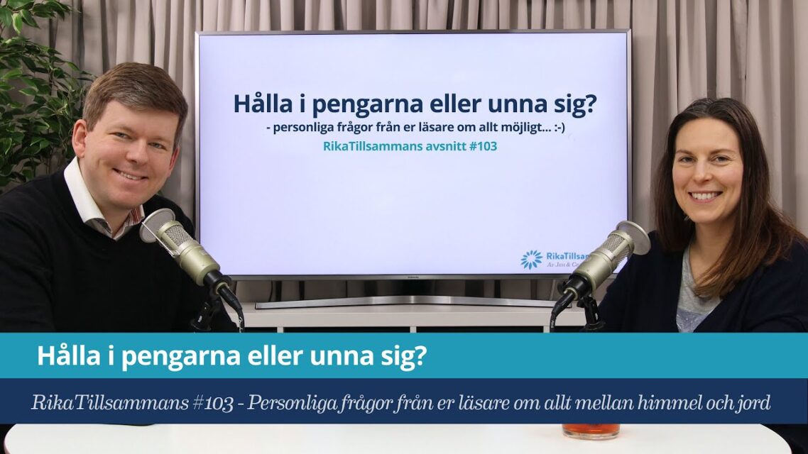 Hålla i pengarna eller unna sig?