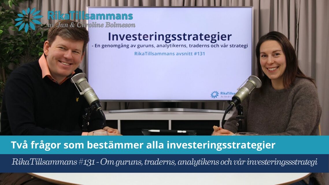 Två frågor som bestämmer alla investeringsstrategier