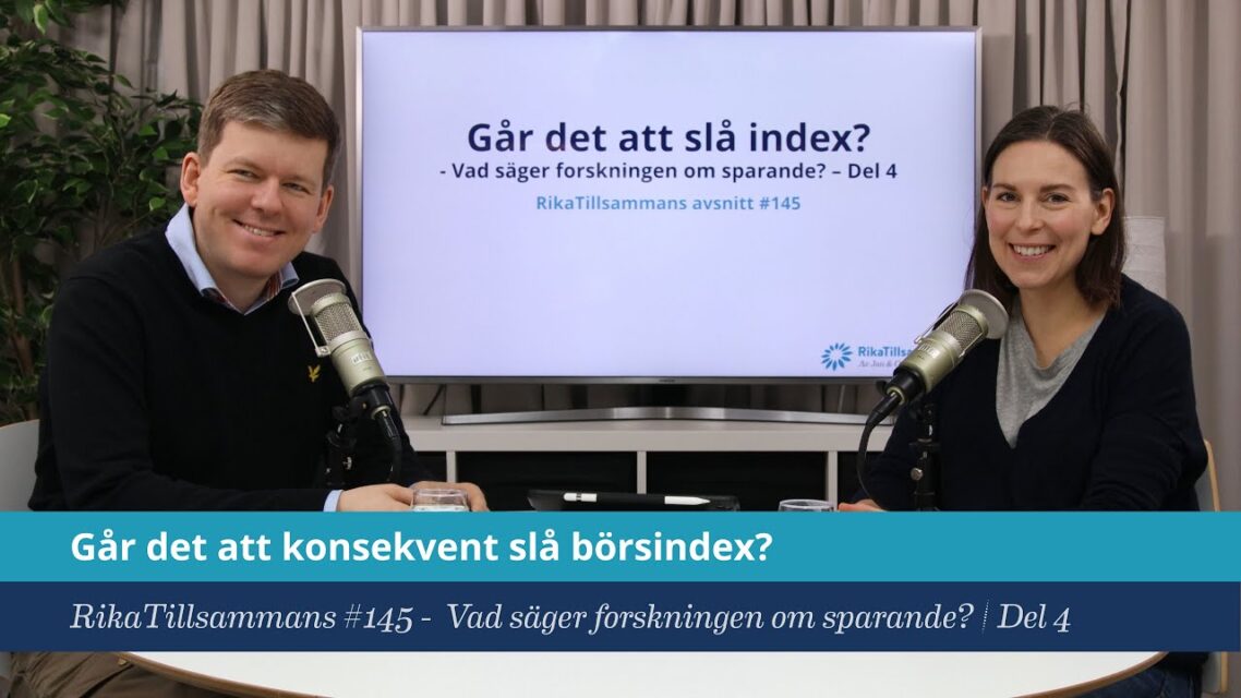 Går det att konsekvent slå börsindex?