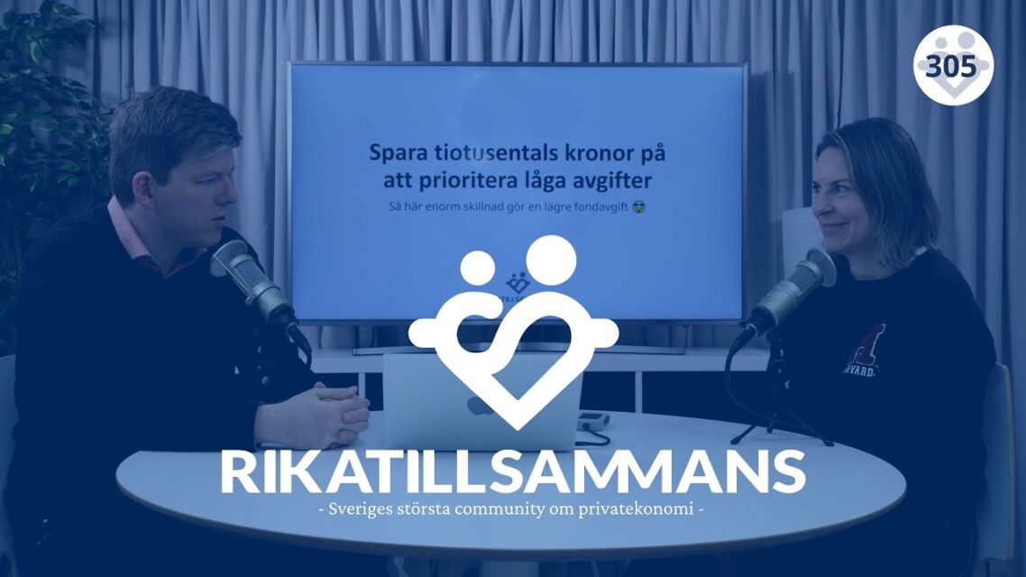 Låg avgift = (mycket) mer pengar till dig