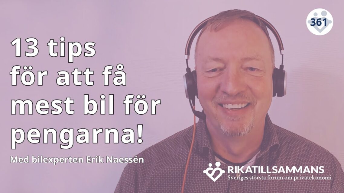 Tretton tips för att få mest bil för pengarna