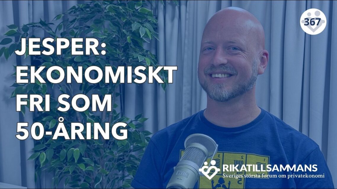 Jesper slutade jobba vid 50 – så gjorde han