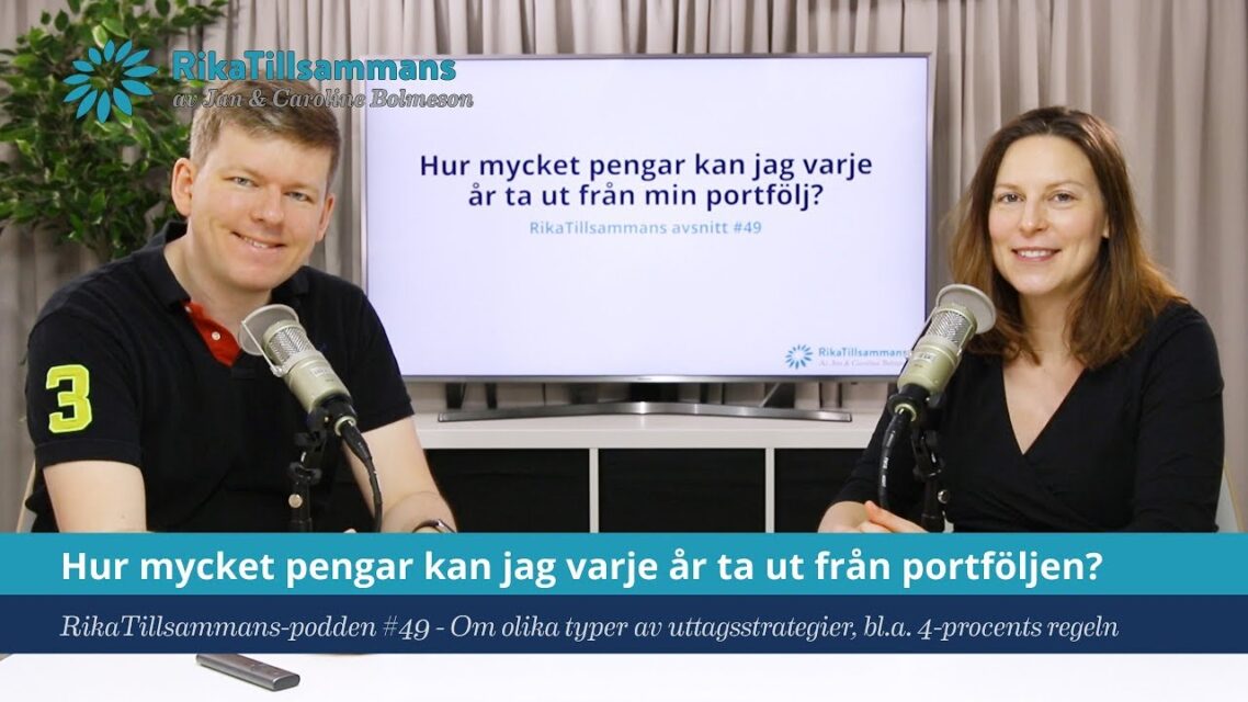 Hur mycket pengar kan jag varje år ta ut från portföljen?