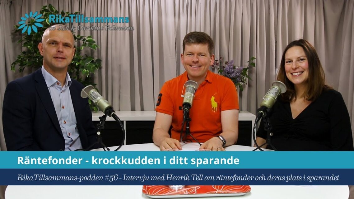 Räntefonder – krockkudden i ditt sparande