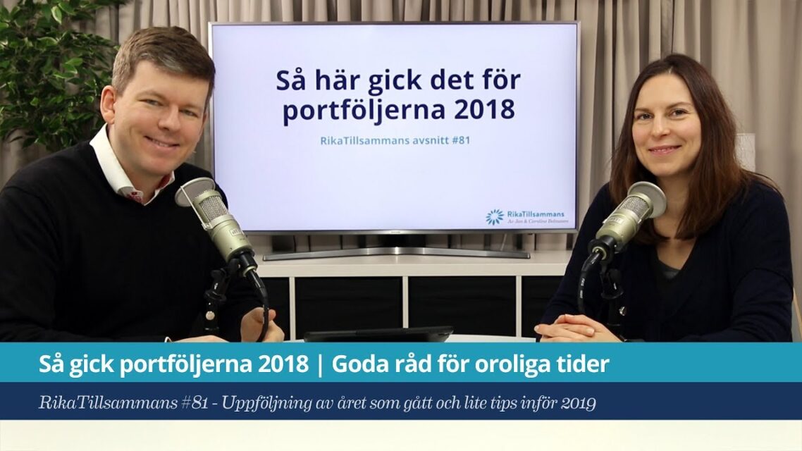 Så gick portföljerna 2018