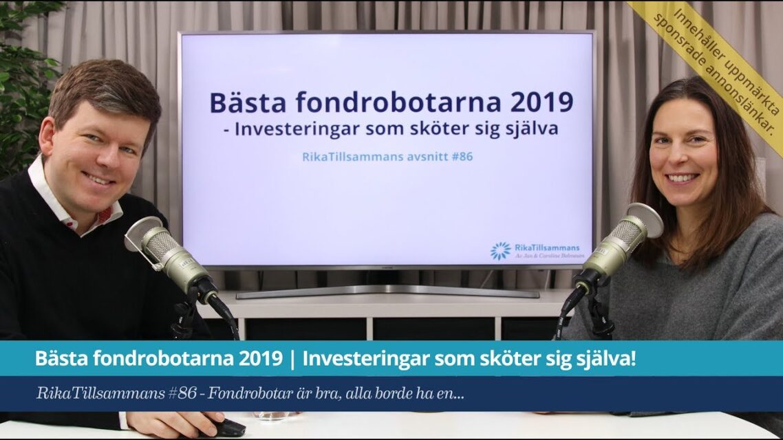 Bästa fondrobotarna 2019