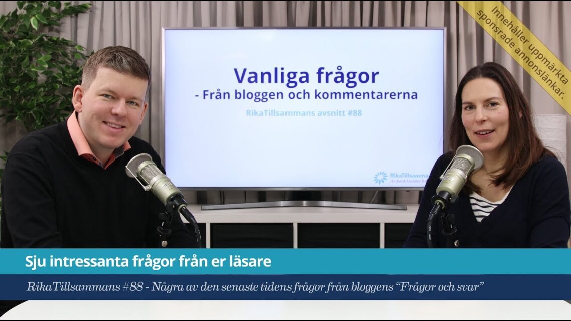 Sju intressanta frågor från er läsare