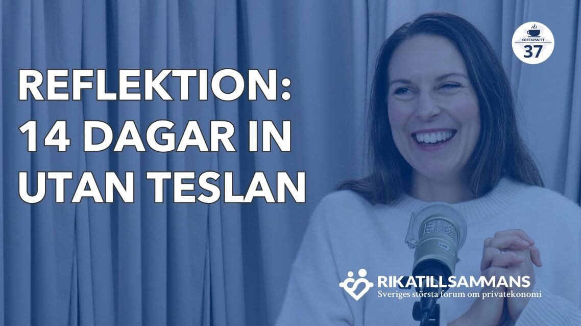 Utan barnen hade vi klarat oss utan bil…  