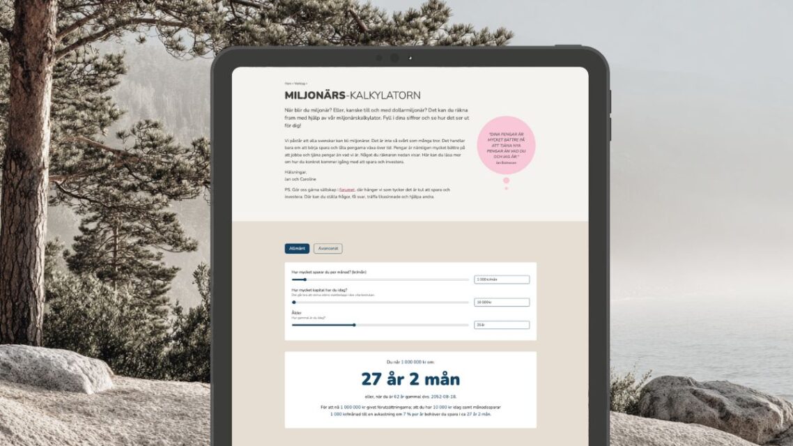 Miljonärskalkylatorn