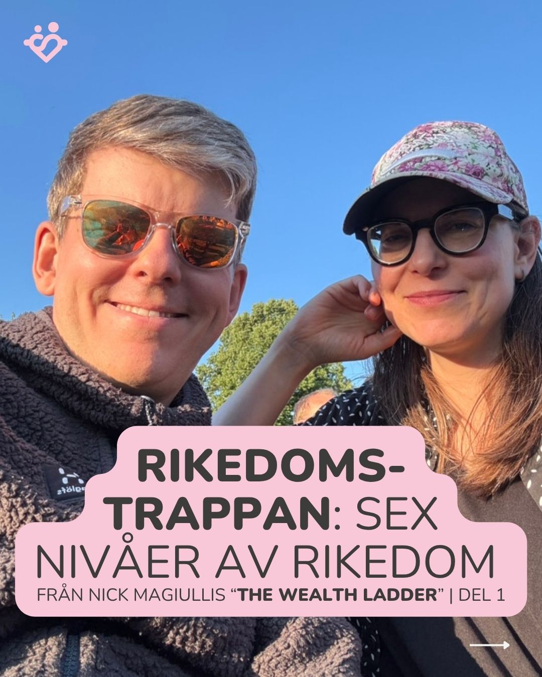 Rikedomstrappan: nivåerna