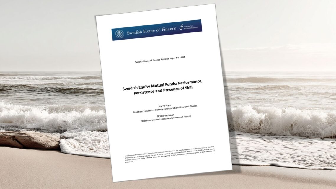 Swedish Equity Mutual Funds- Performance Persistence and Presence of Skill