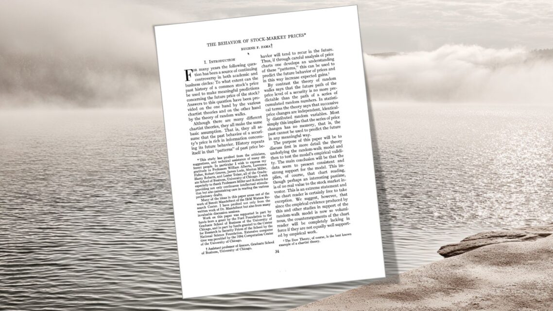 The Behavior of Stock-Market Prices