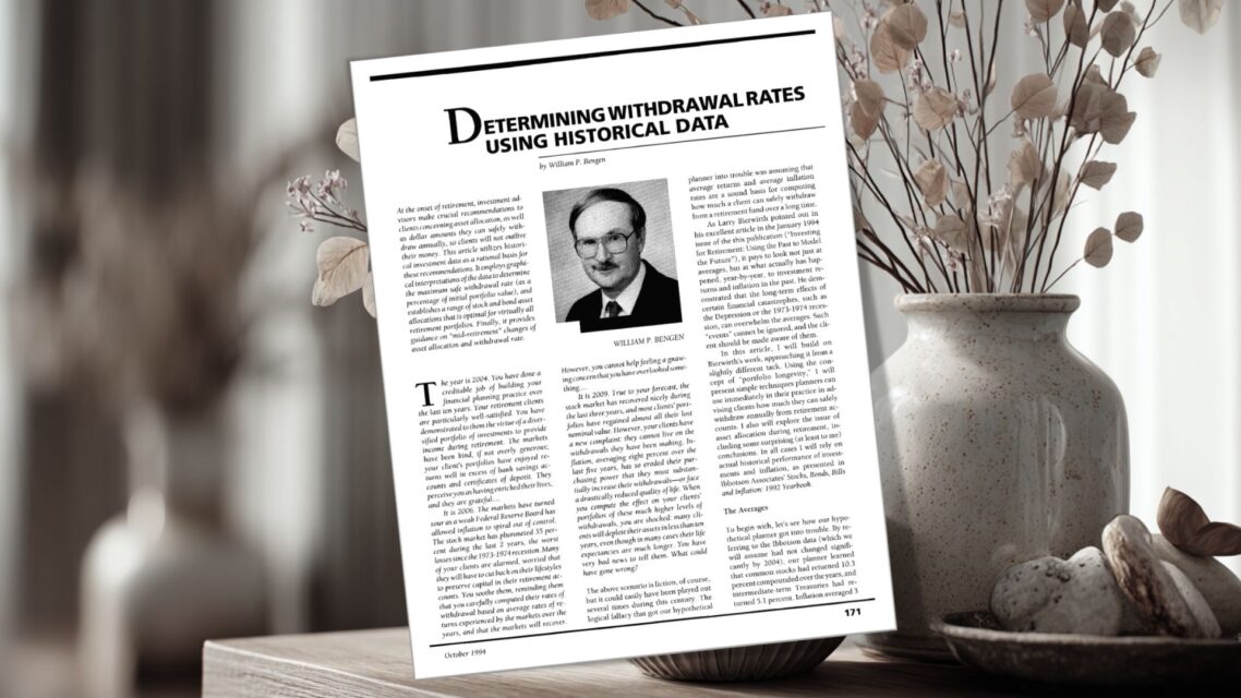 4%-regeln: andelen av din portfölj du kan ta ut utan den minskar över tid