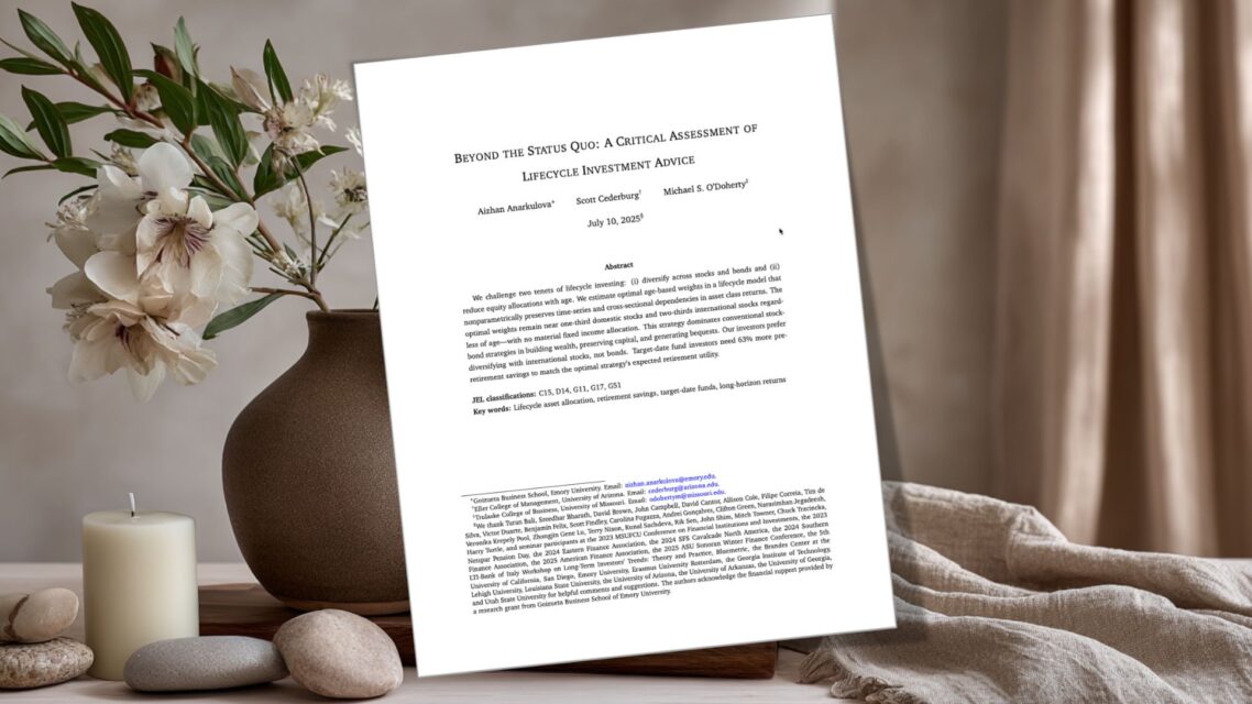 . 100% aktier hela livet? Ja, säger forskningen