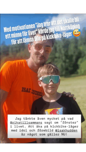Åka på kickbike läger med idolen!