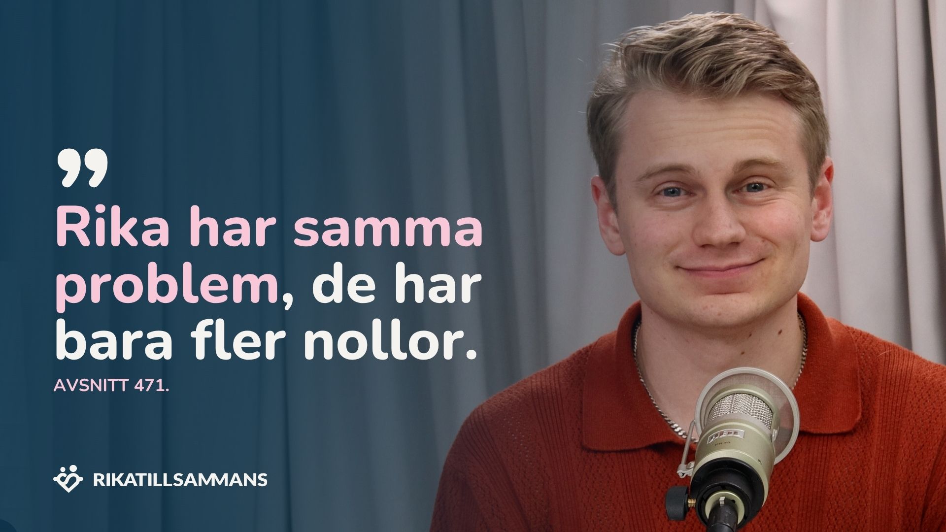 Rika har samma problem, bara med fler nollor